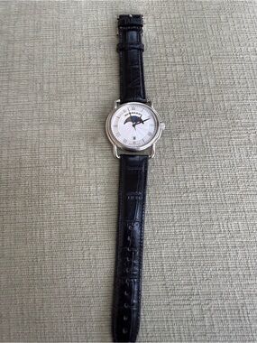 PARTS ONLY.  Burberry Moonphase -Mens Round Watch